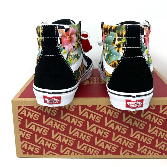VANS Sk8-Hi Tropical Animal Check Multi Women’s Size 7 VN0A4U3C2FB - Picture 3 of 8